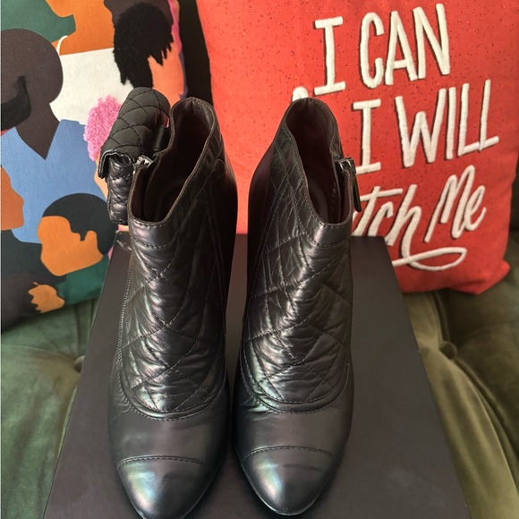 Chanel Runway Ankle Boot with Detachable Ankle Purse - Picture 4 of 11
